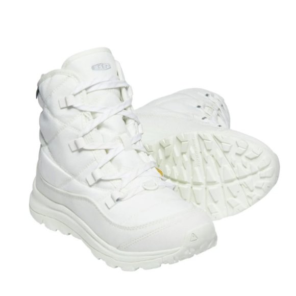 Keen white TERRADORA II winter waterproof boots 7